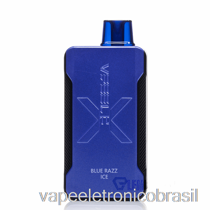 Vape Recarregável Vfeel Pi 20000 Descartável Azul Razz Ice